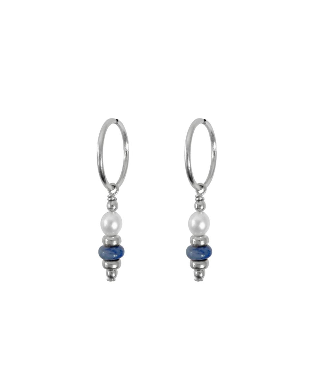 Miralis Blue Mini Hoops