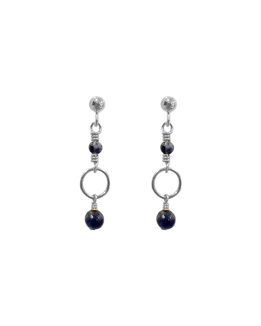 Beatrice Blue Earrings