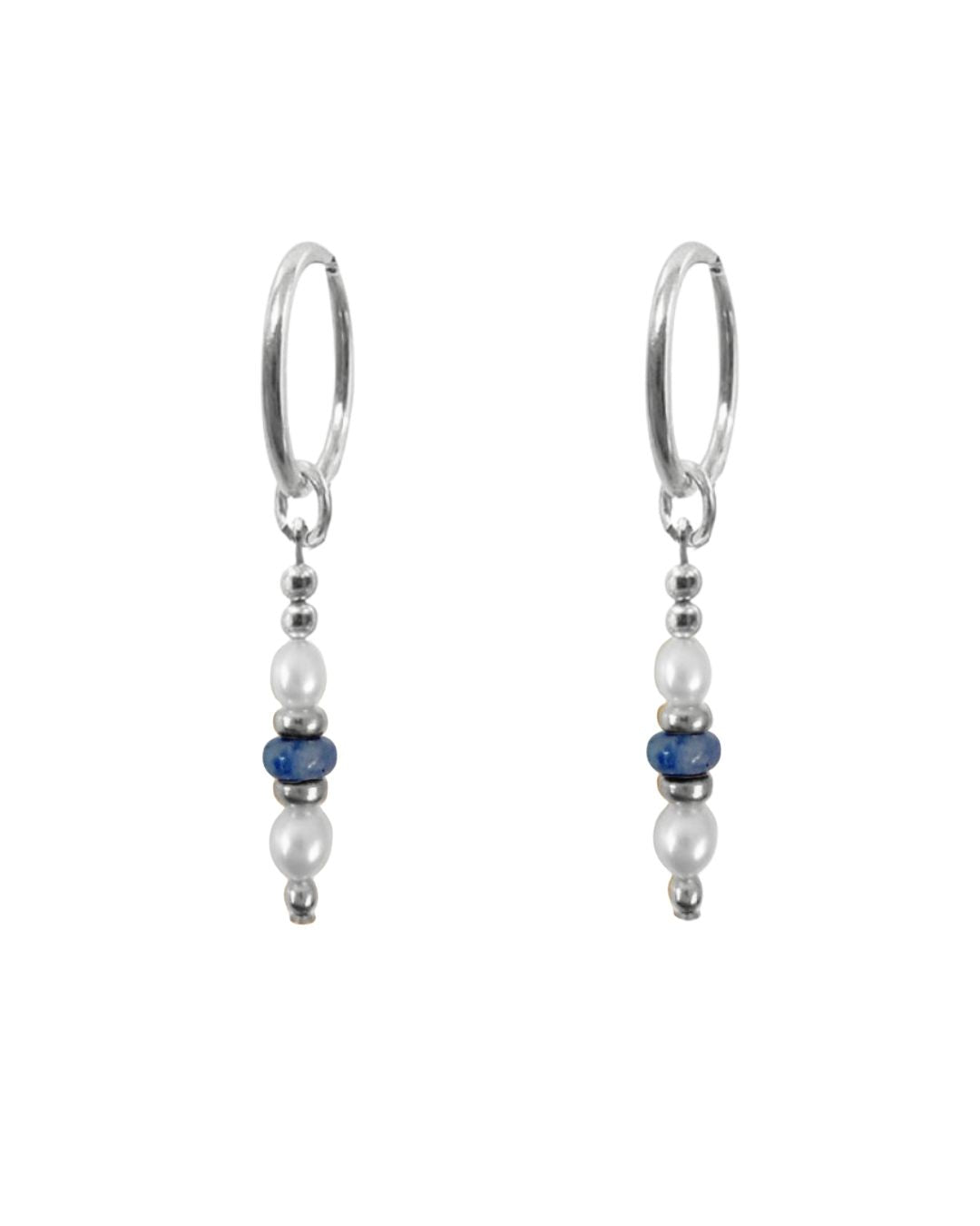 Aurevia Blue Mini hoops