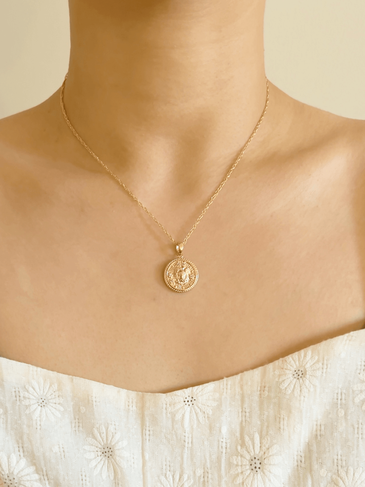 Leo Zodiac Necklace <br> JUL 23 - AUG 22