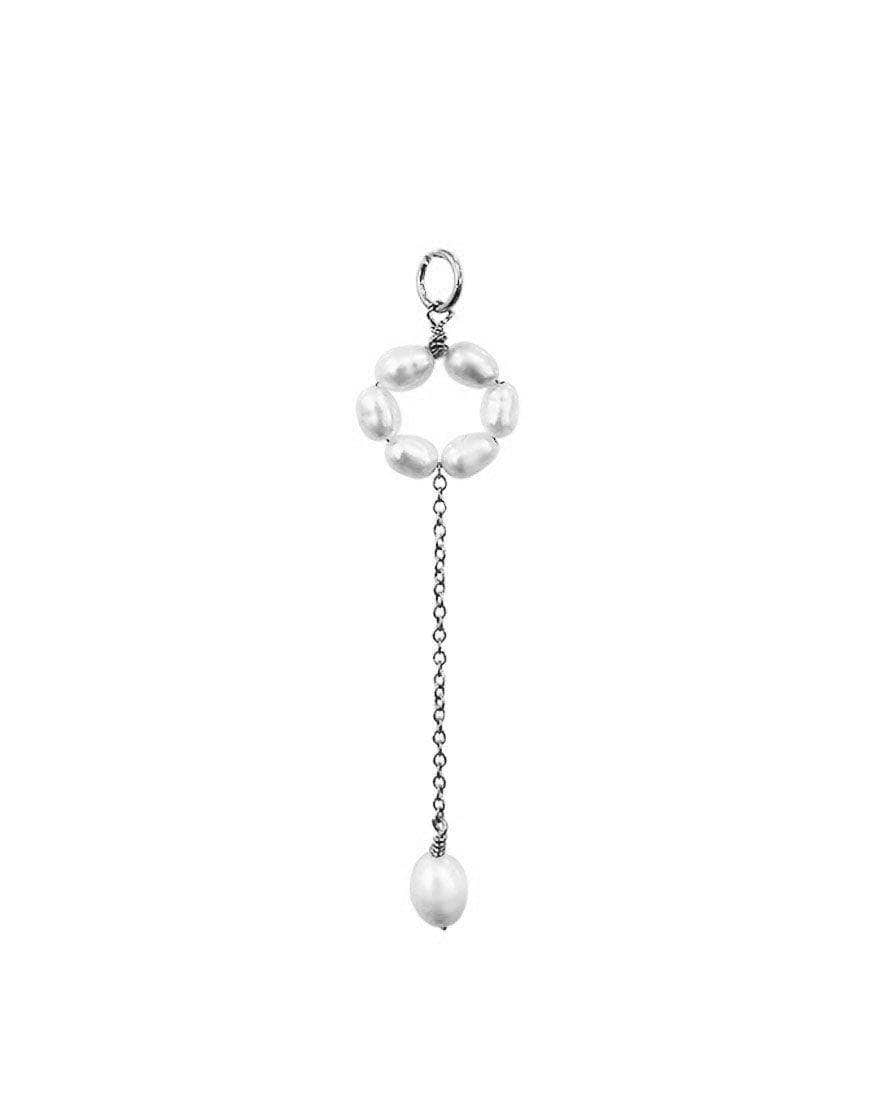 Elise Pearl Tassel Charm