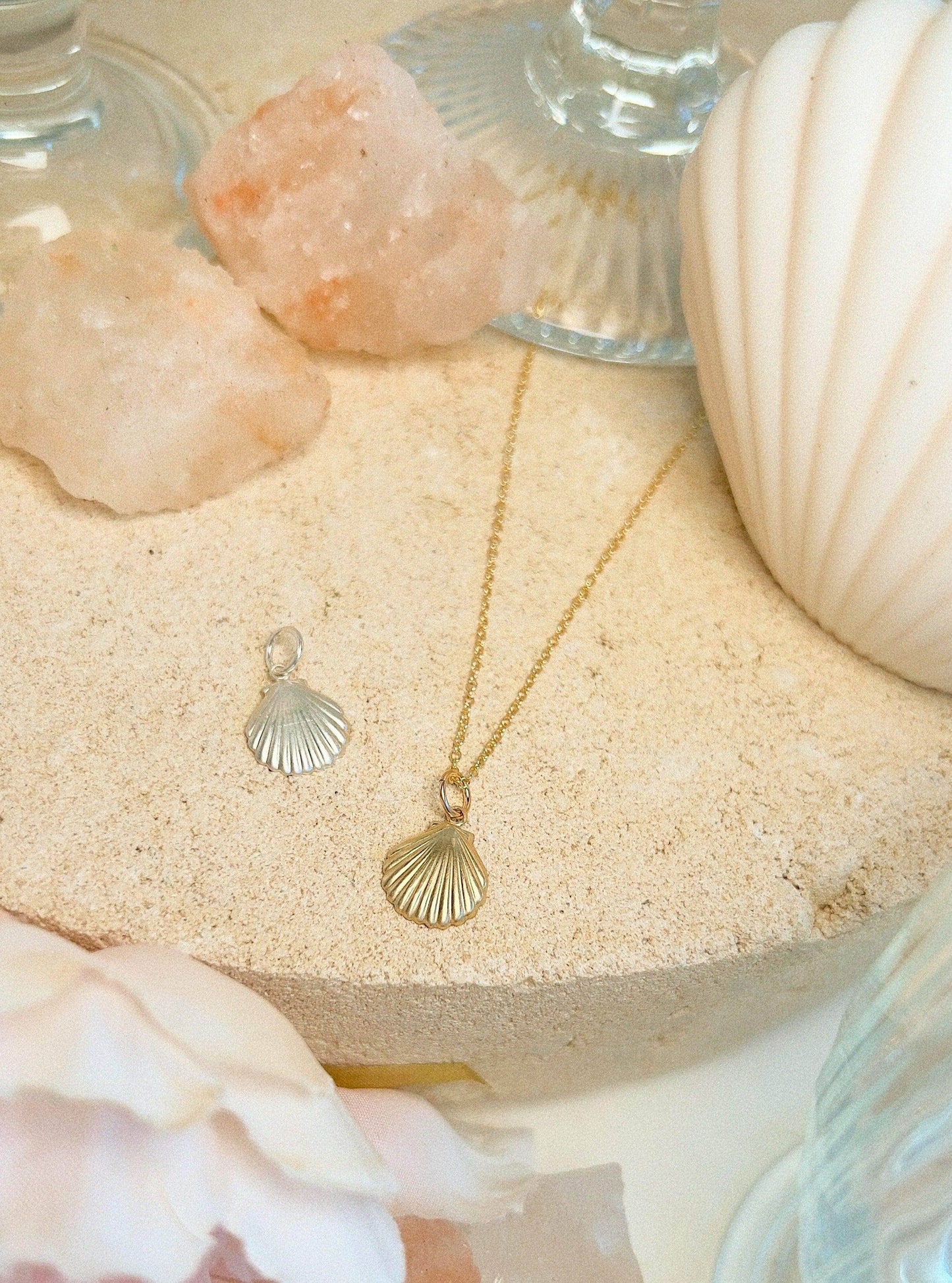 Ariel Clamshell Necklace