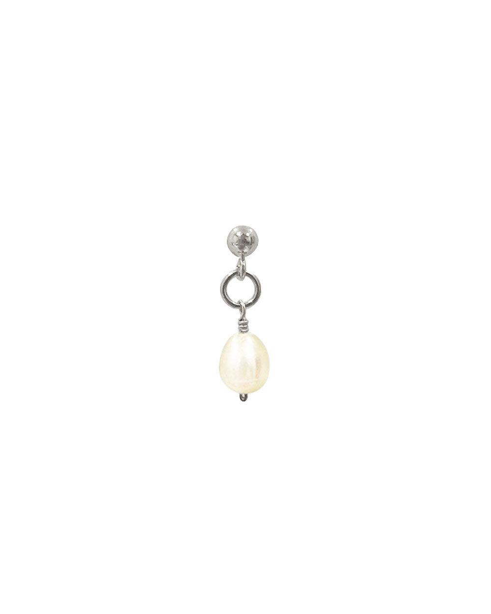 Isabella Pearl Single Ball Stud