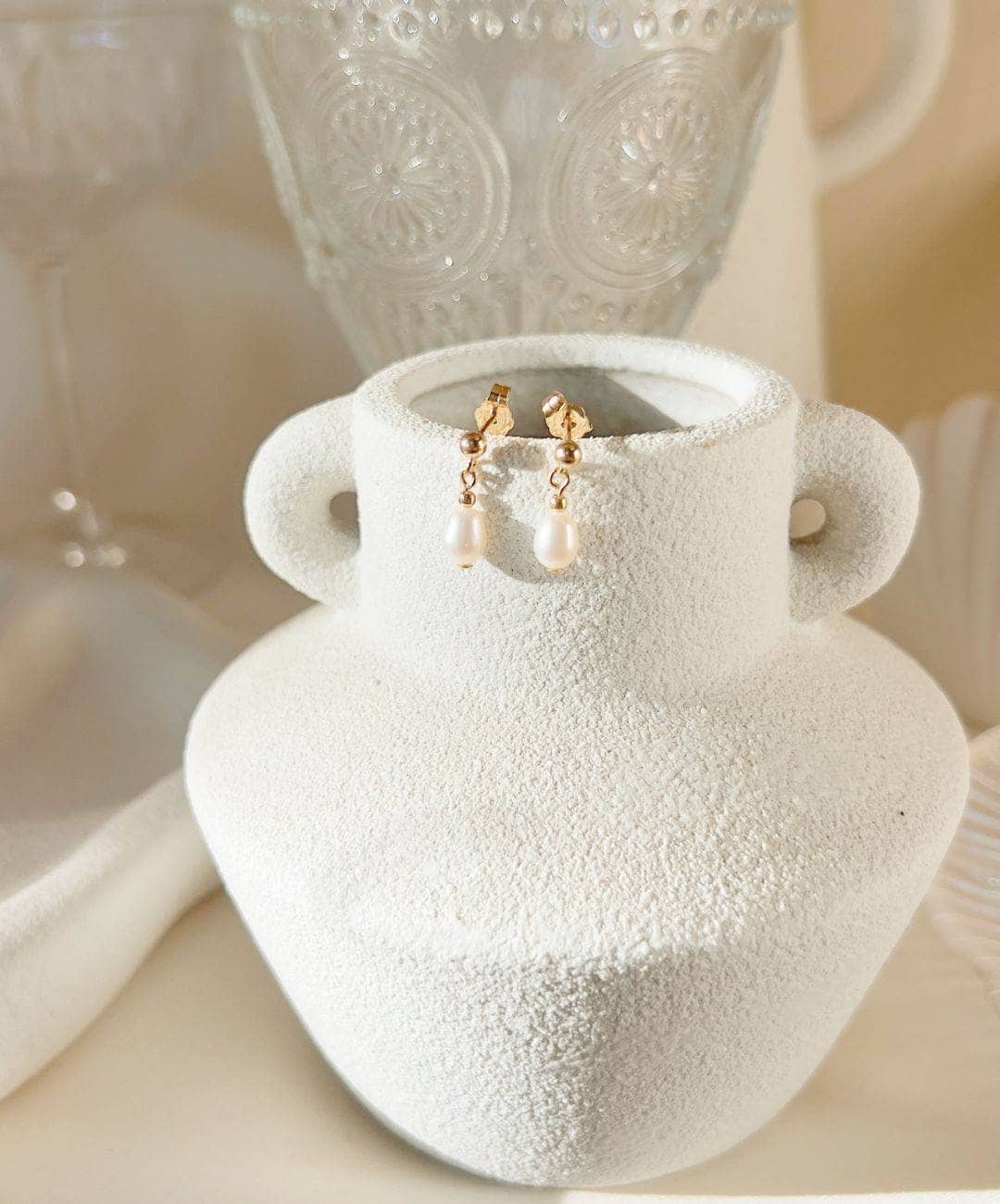 Clare Ball Stud Earrings