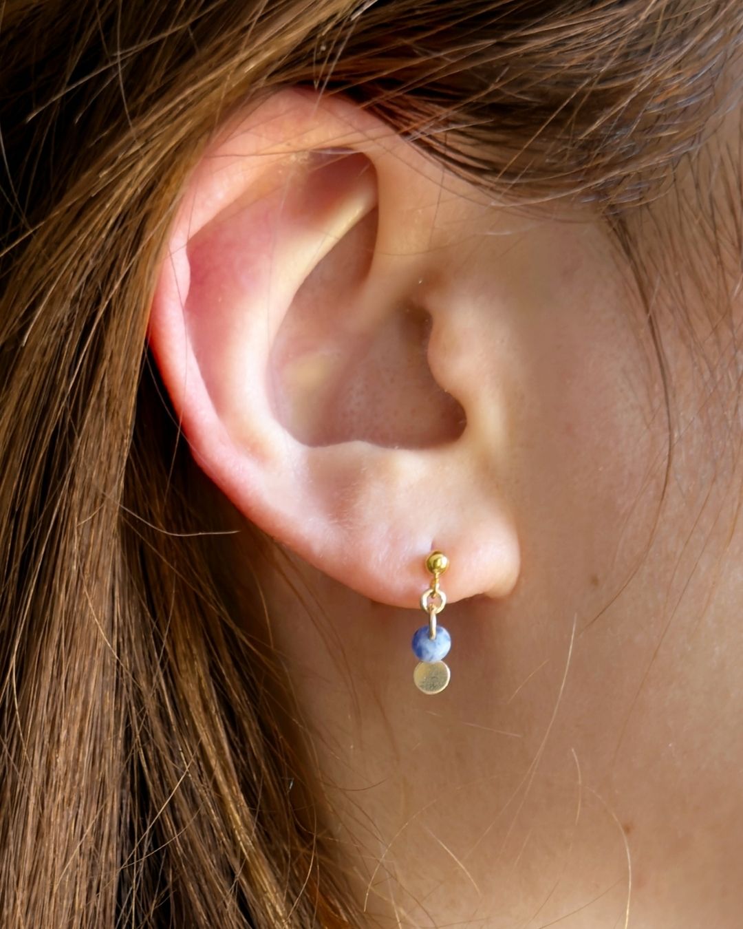Seliora Blue Earrings