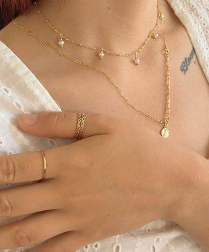 Donna Hammered Stacking Ring