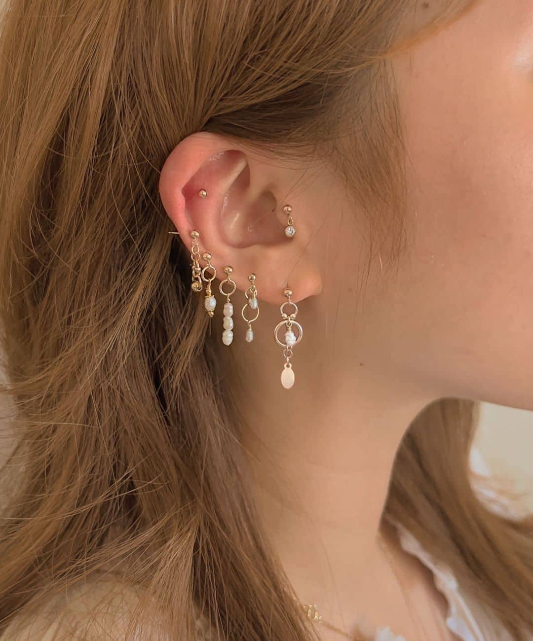 Kimberly Pearl Stud Earrings