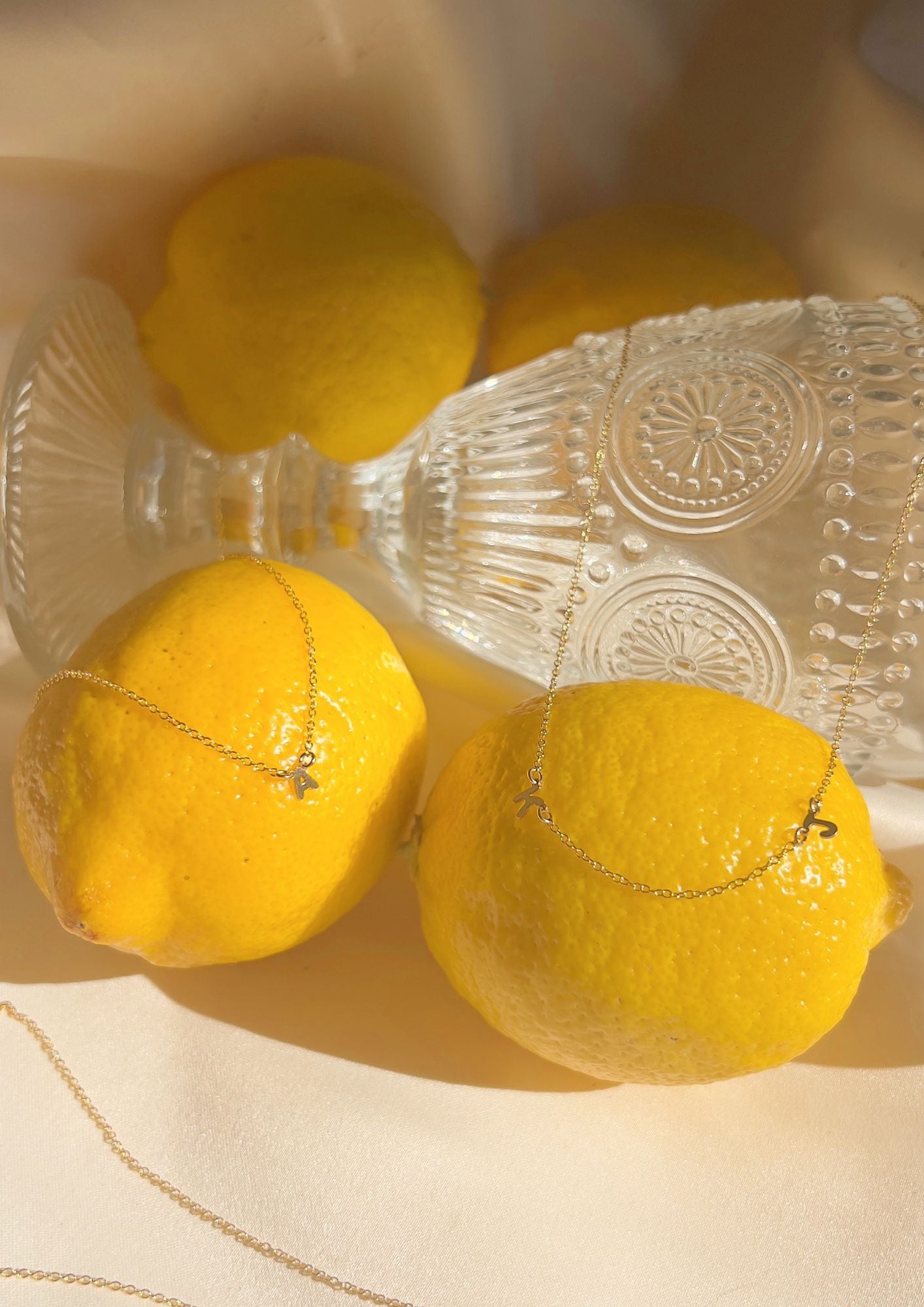 Petite Single Initial Necklace