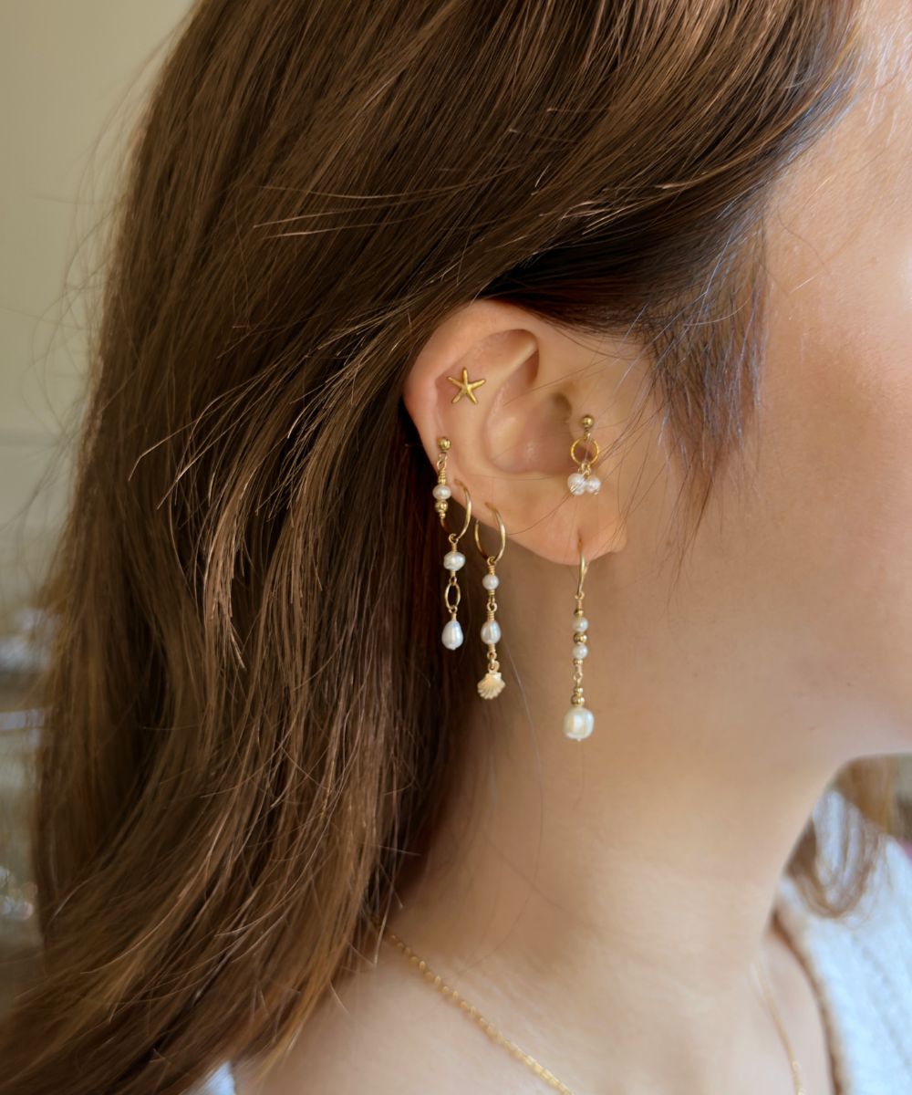 Violette Mini Hoops