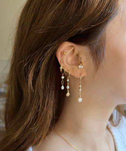 Violette Mini Hoops