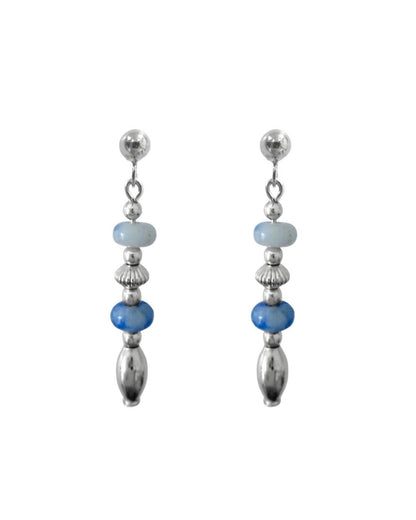 Elaris Blue Earrings THE OHZO BY J