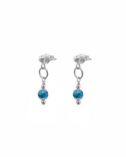 Aisha Turquoise Stud Earrings