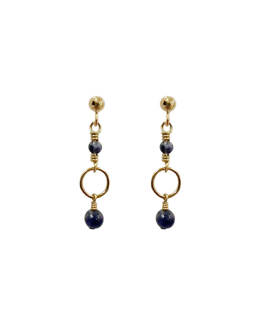 Beatrice Blue Earrings