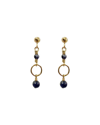 Beatrice Blue Earrings