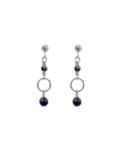 Beatrice Blue Earrings
