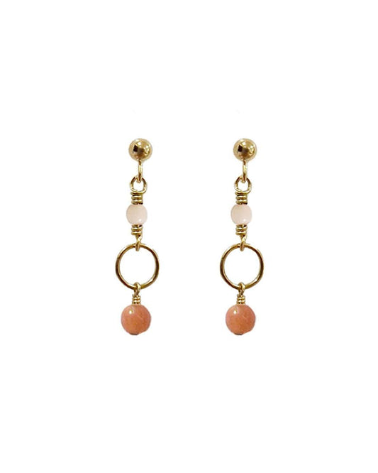 Beatrice Sunstone Earrings