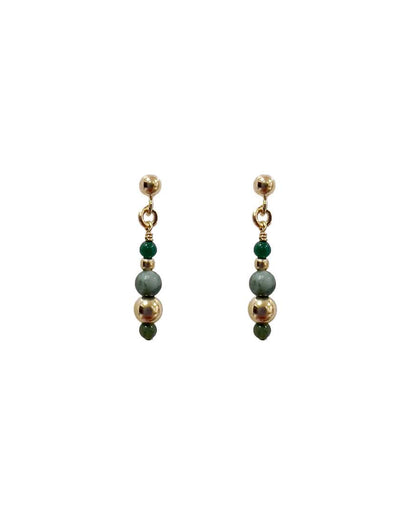 Ginevra Green Earrings