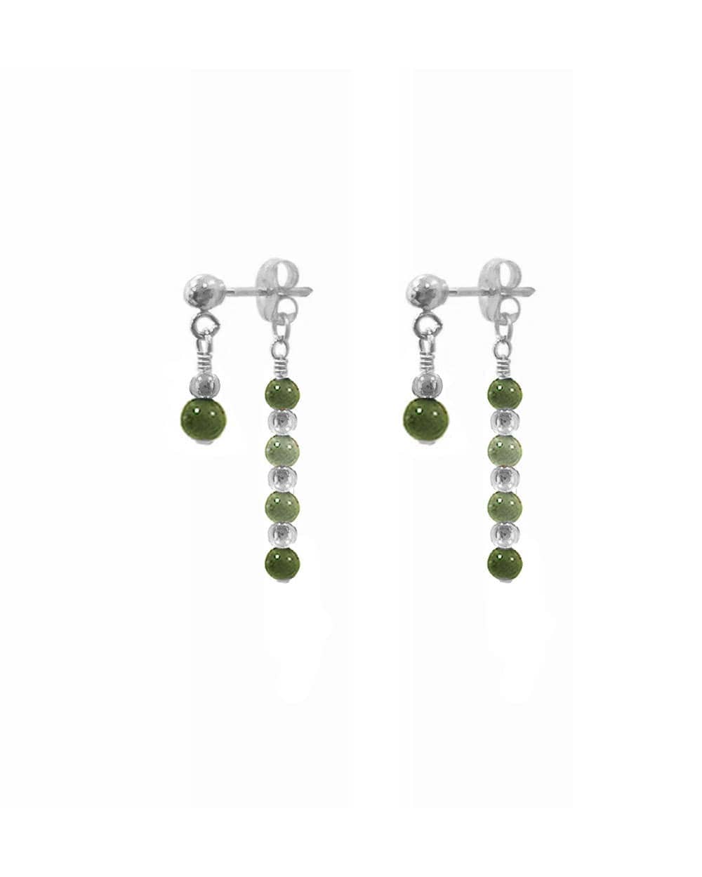 Heba Green Earrings
