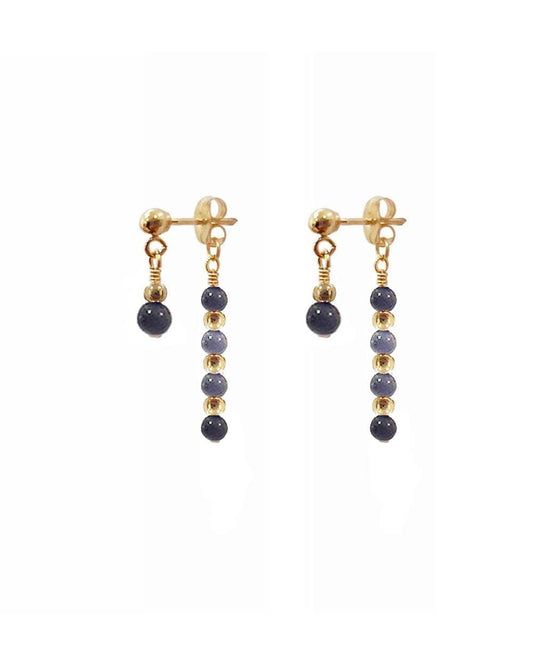 Heba Blue Earrings