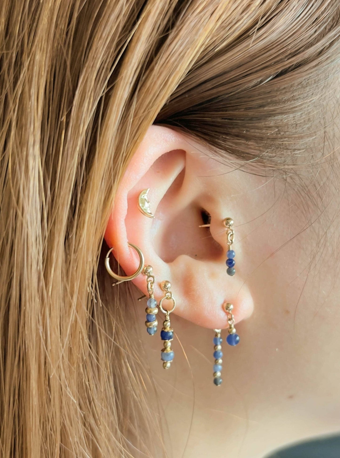 Heba Blue Earrings