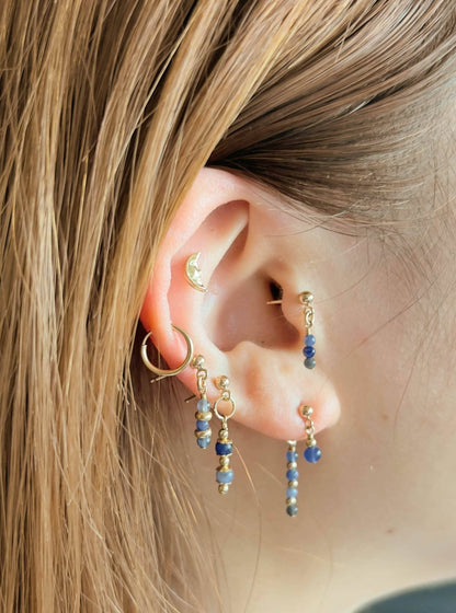 Heba Blue Earrings
