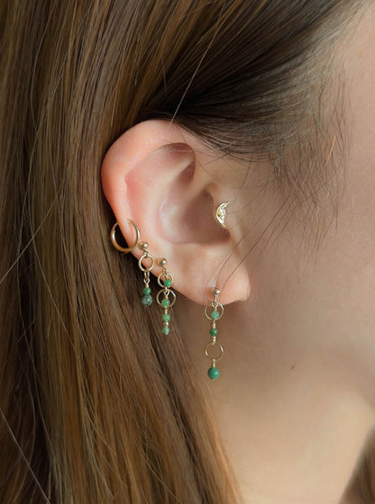 Mandisa Green Earrings