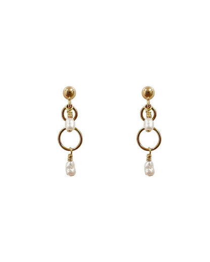 Kimberly Pearl Stud Earrings