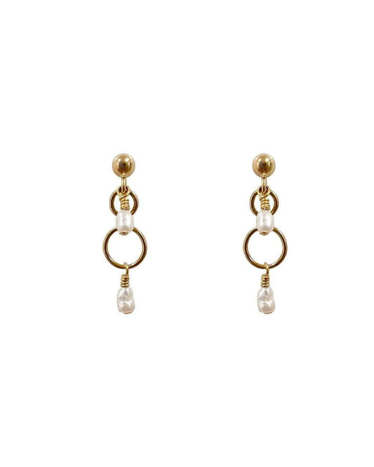 Kimberly Pearl Stud Earrings