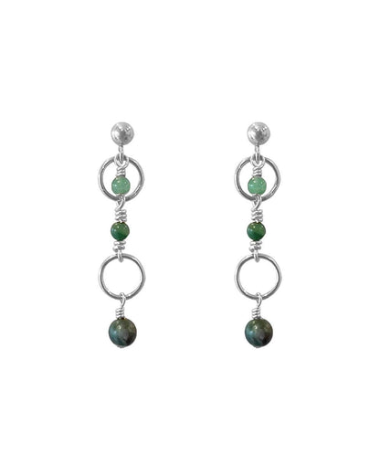 Kissa Green Earrings