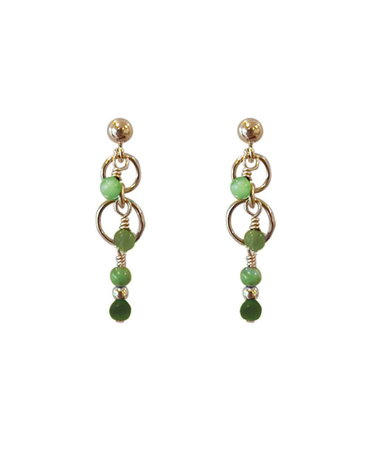 Mandisa Green Earrings