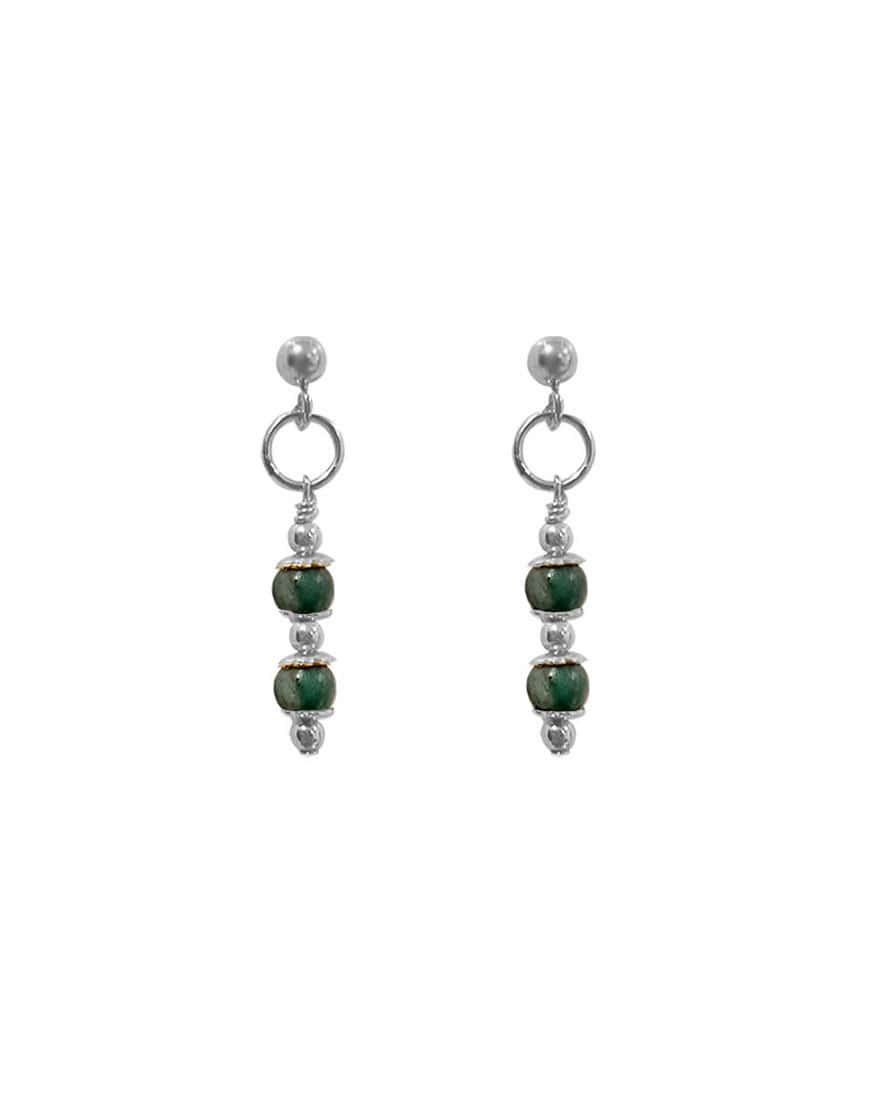 Mariam Green Earrings