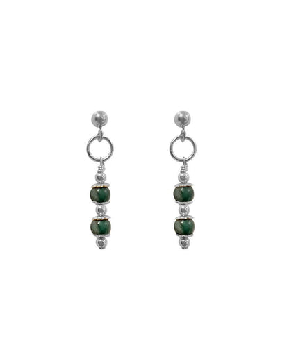 Mariam Green Earrings