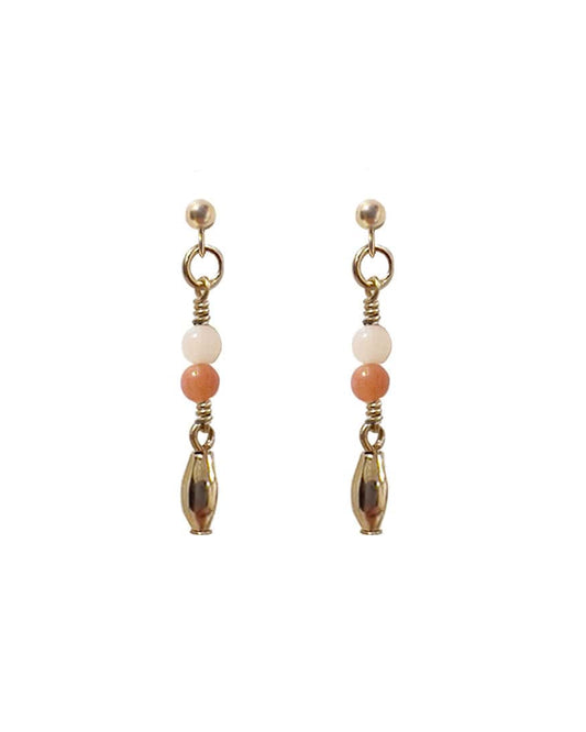 Nives Sunstone Earrings