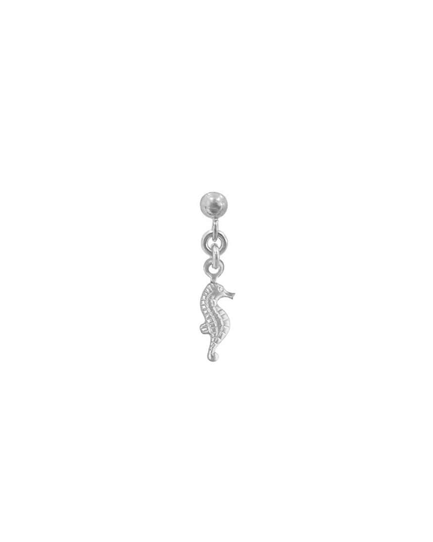Ariel Seahorse Single Ball Stud