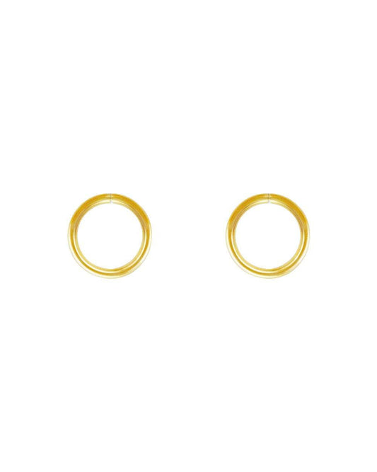 Tara 10mm Sleeper Hoop Earrings
