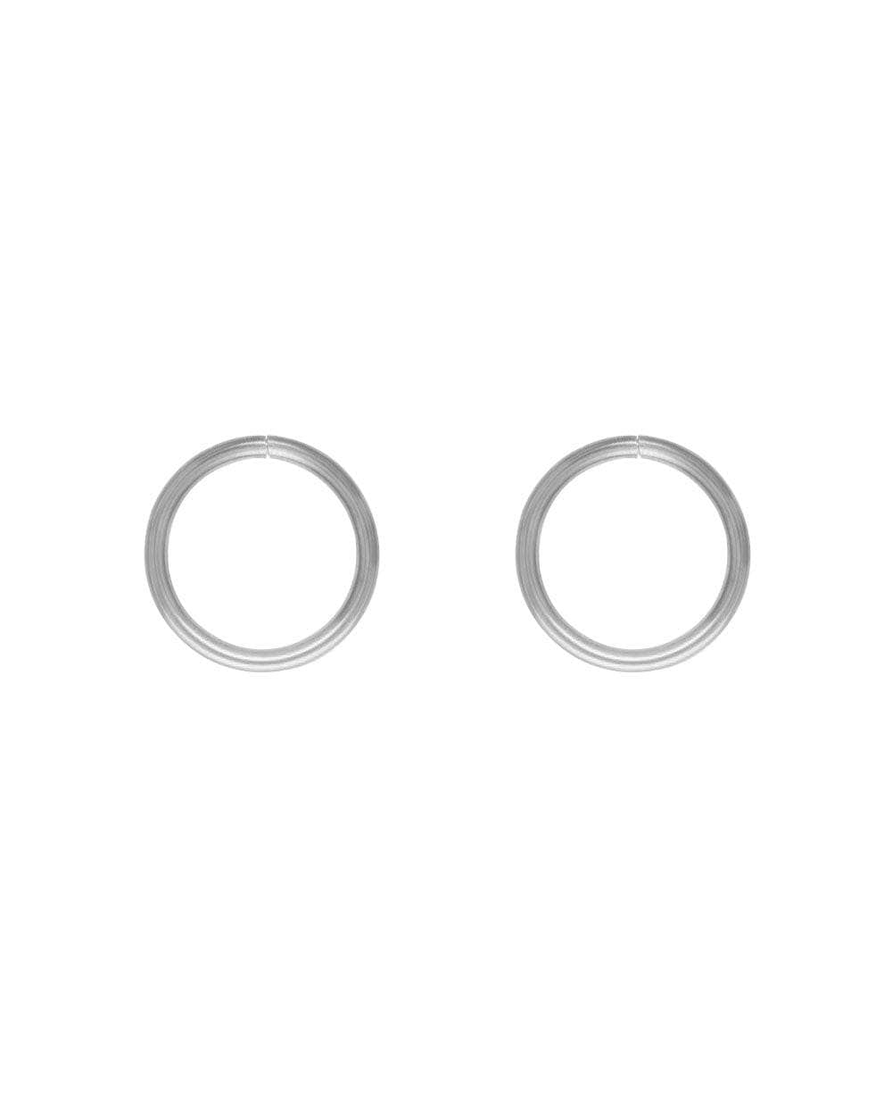 Tara 12mm Sleeper Hoop Earrings