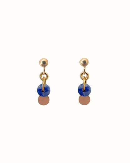 Seliora Blue Earrings