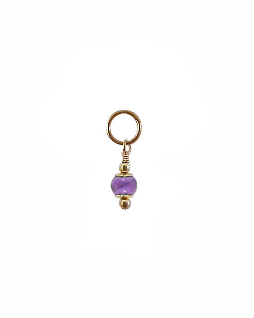 Aisha Amethyst Charm