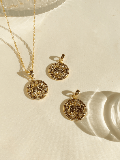 Gemini Zodiac Necklace <br>  MAY 21 - JUN 20