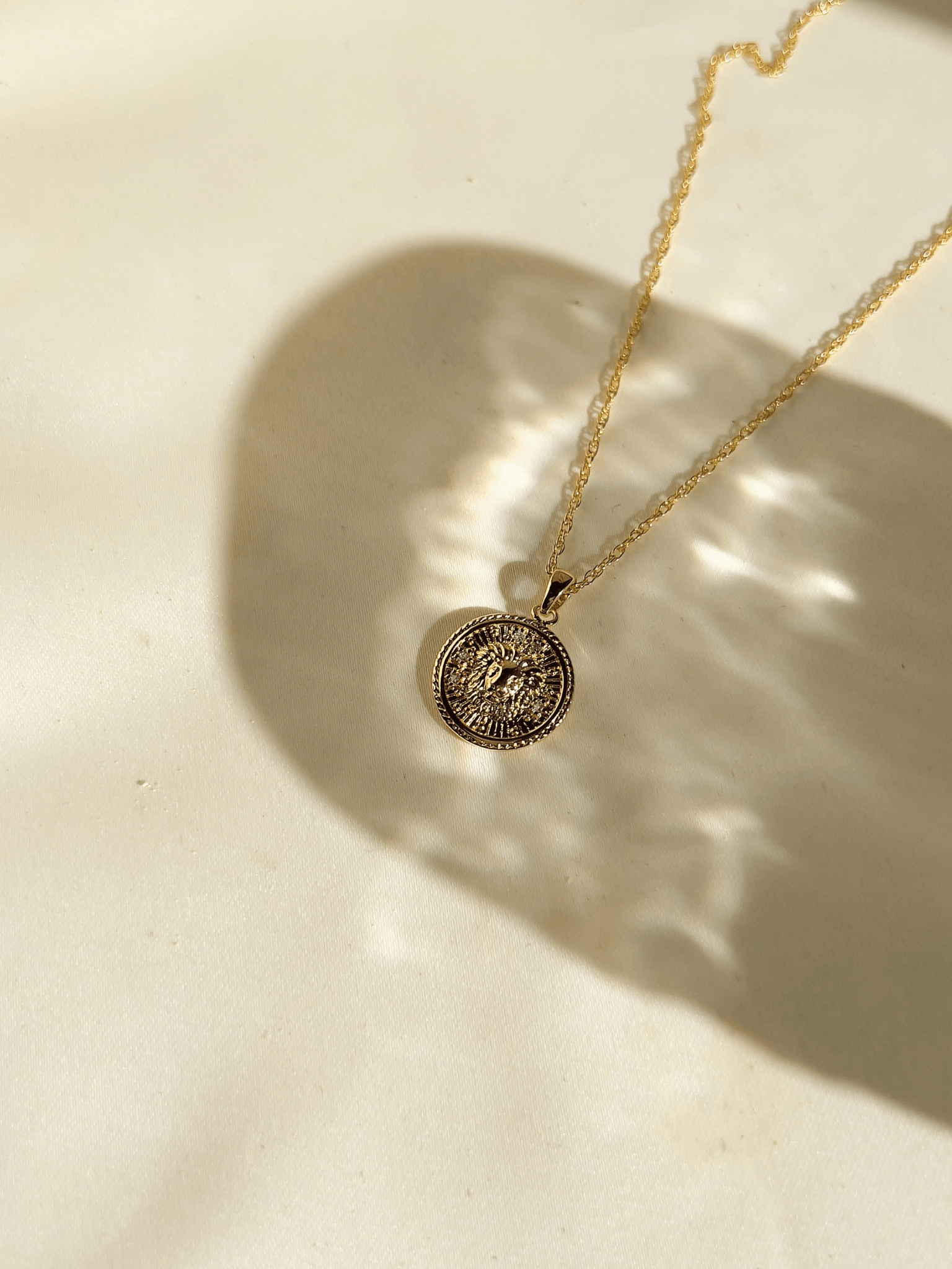 Leo Zodiac Necklace <br>  JUL 23 - AUG 22
