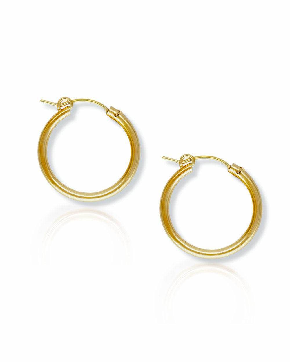 Andy 22mm Classic Hoops