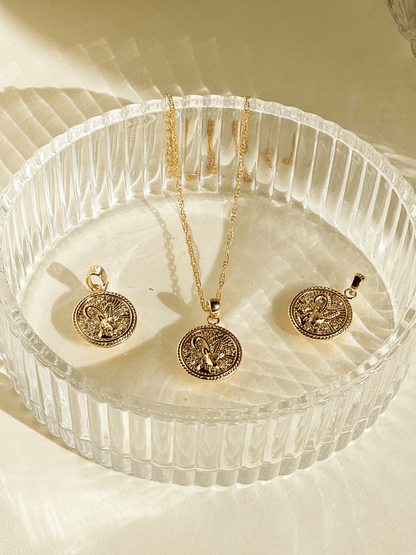 Capricorn Zodiac Necklace <br> DEC 22 - JAN 19