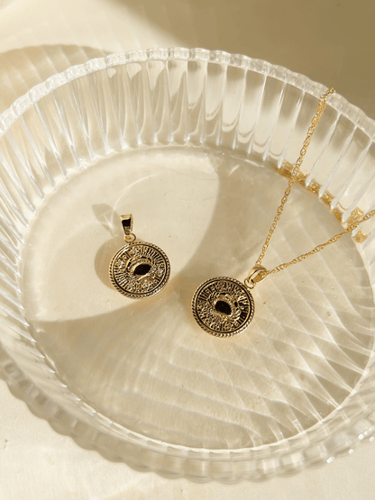 Cancer Zodiac Necklace <br>  JUN 21 - JUL 22