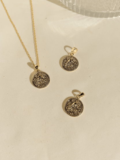 Virgo Zodiac Necklace <br>  AUG 23 - SEP 22