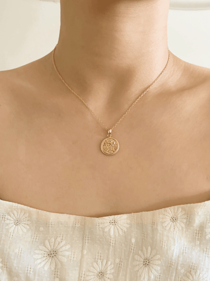 Sagittarius Zodiac Necklace <br> NOV 22 - DEC 21