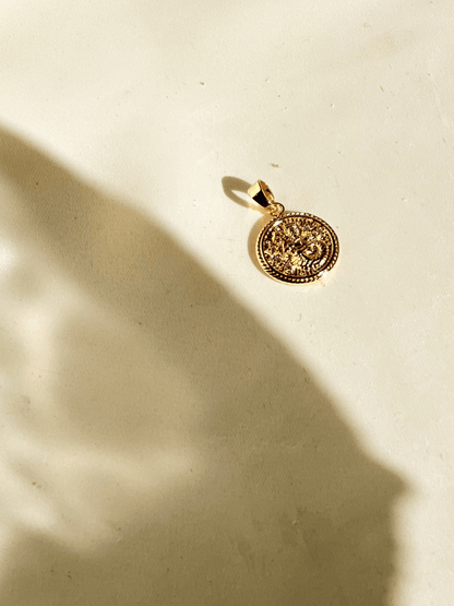 Aquarius Zodiac Necklace <br>  JAN 20 - FEB 18