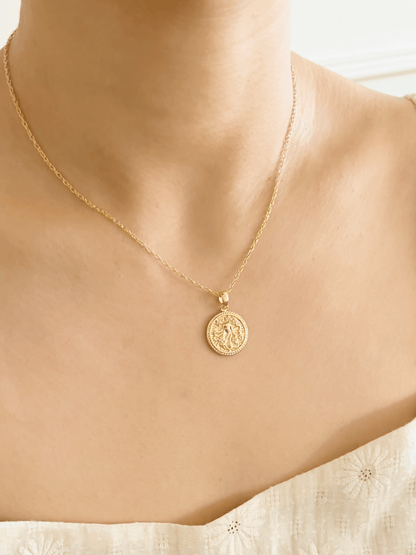 Virgo Zodiac Necklace <br>  AUG 23 - SEP 22