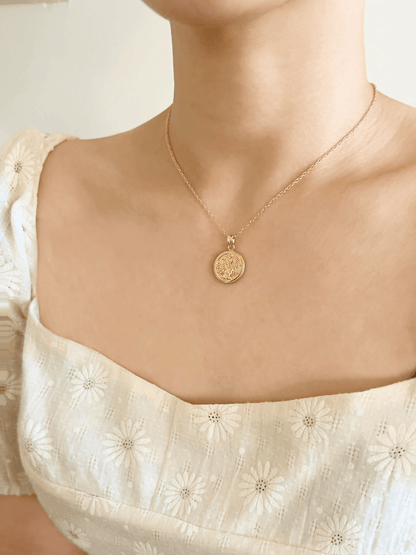 Capricorn Zodiac Necklace <br> DEC 22 - JAN 19