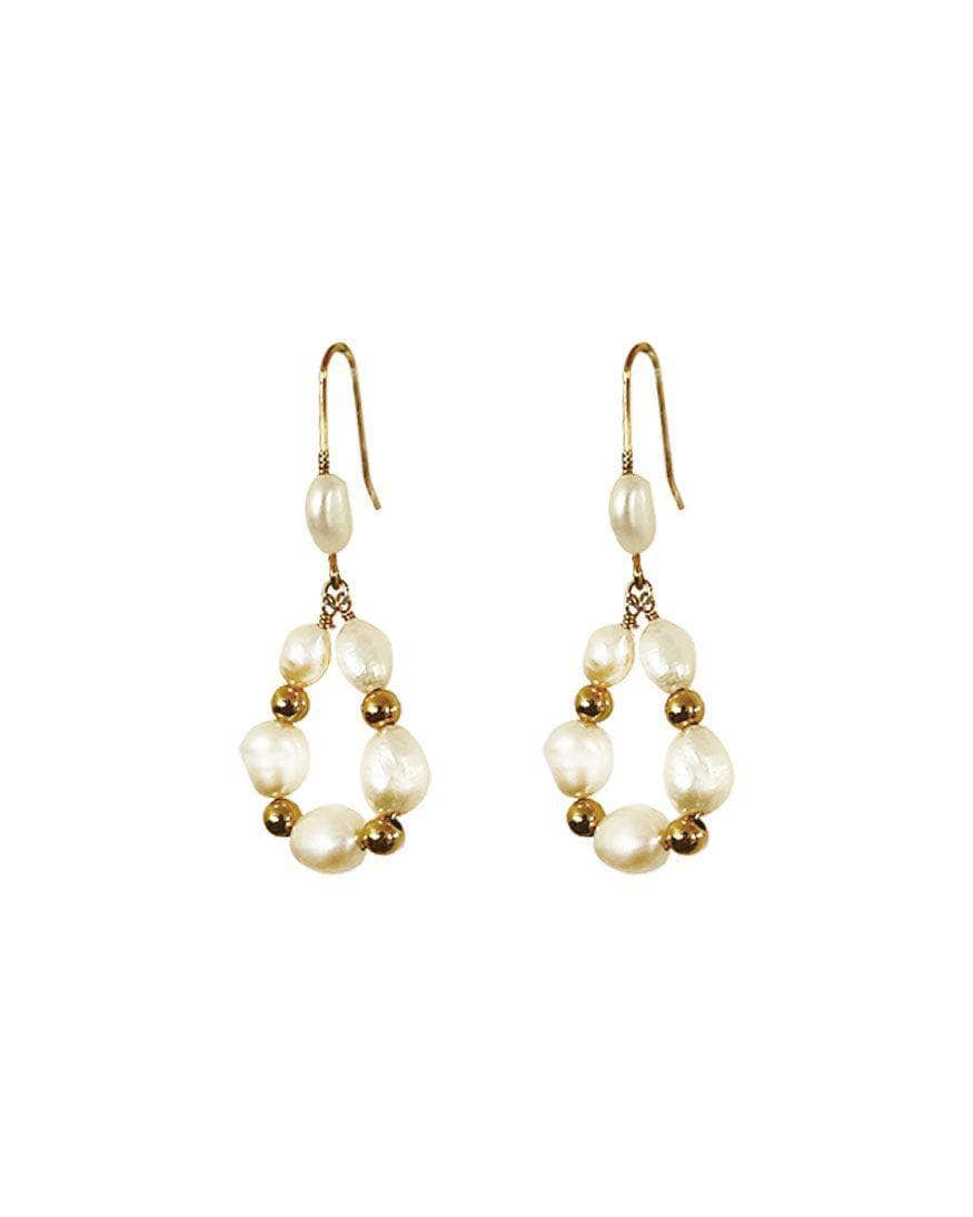 Ellie Pearl Earrings