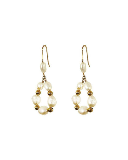 Ellie Pearl Earrings
